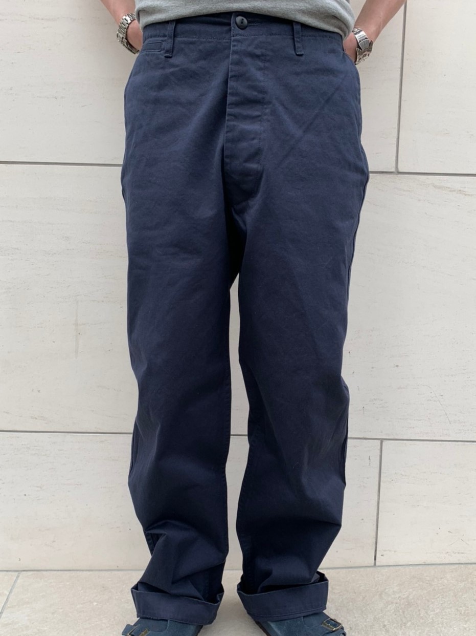 Hummingbirds'hill shop / Nigel Cabourn - BASIC CHINO WEST POINT PANT NAVY