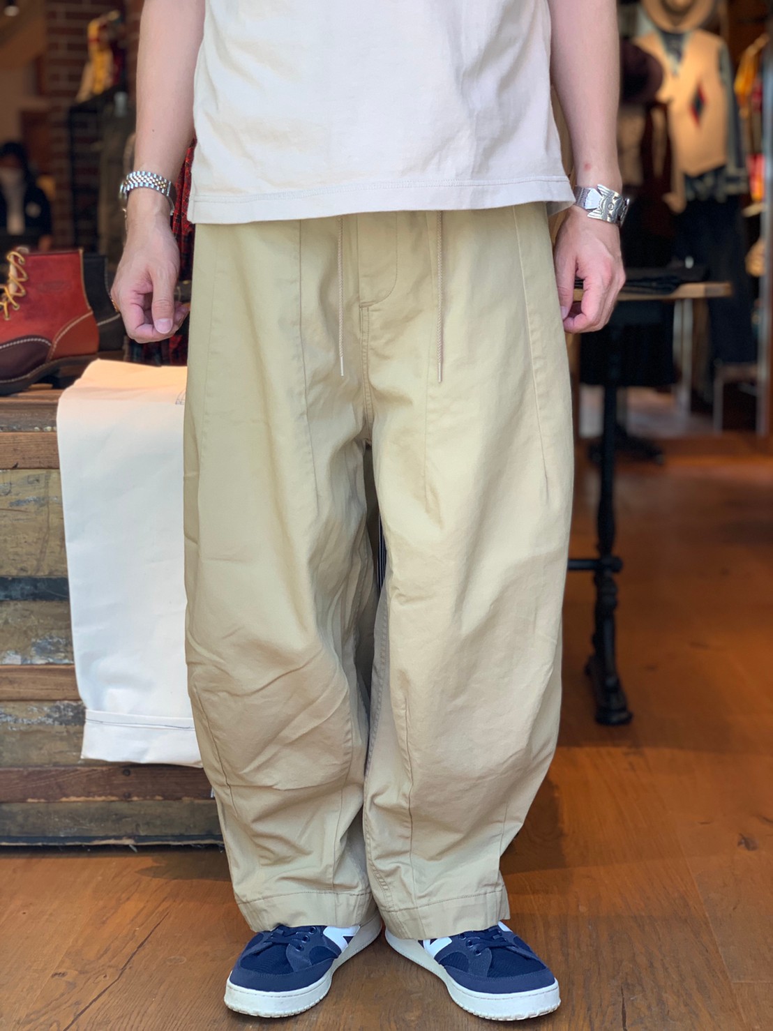 NEEDLES H.D. PANTS MILITARY CHINO XS - ワークパンツ/カーゴパンツ