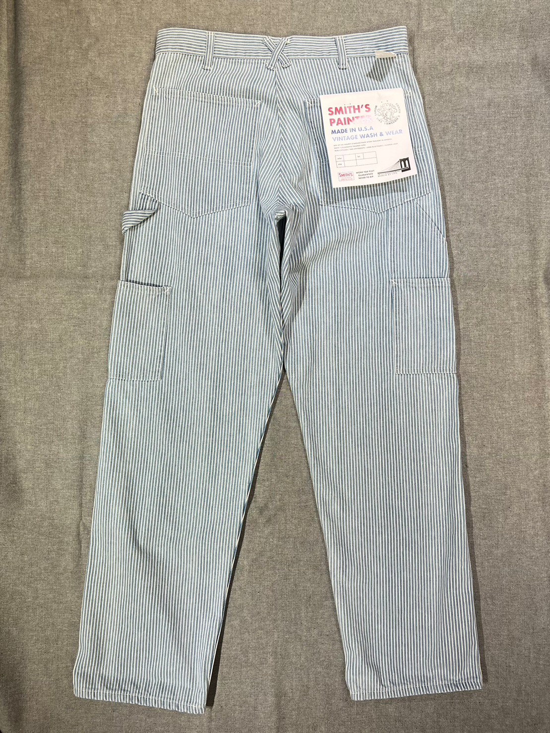 Hummingbirds'hill shop / SMITH'S PAINTER PANTS MADE IN USA FADE HICKORY